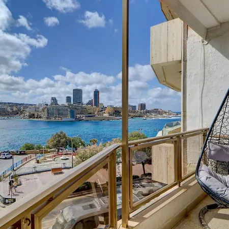 Tower Road - Top Floor - Sea Front - Spectacular Views * 斯利马
